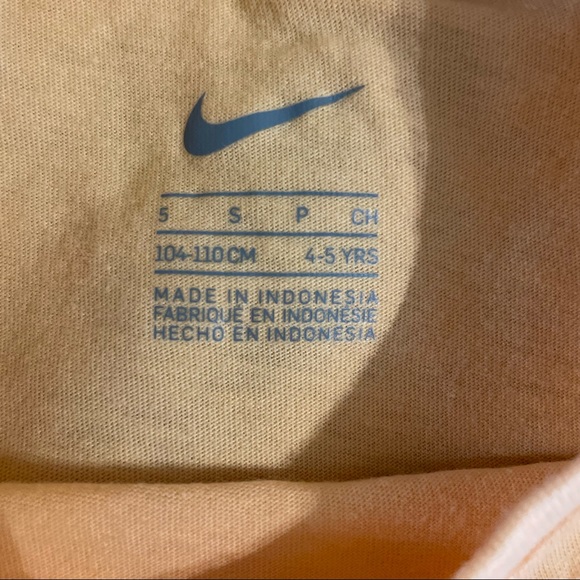 Nike Kids Orange T-shirt Tennis Dress Size Small - Picture 9 of 10